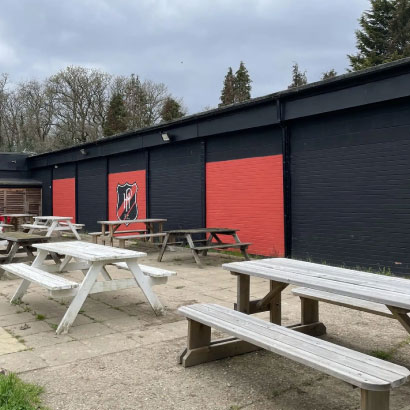 Club lunch setup in the Park House RFC bar