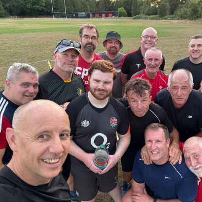 Families at Park House RFC community open day