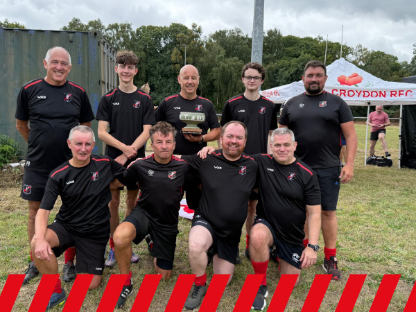 Walking Rugby team training at Park House RFC