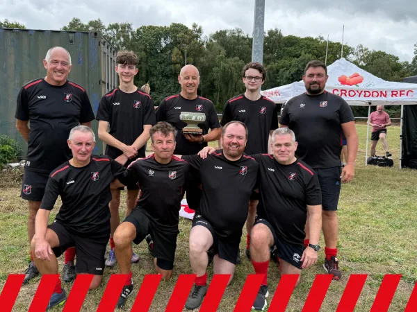 Walking Rugby team training at Park House RFC