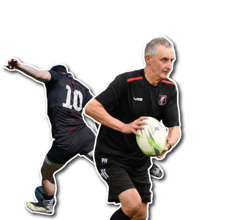 Park House RFC player celebrating membership community