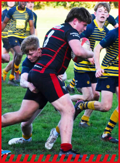 Park House RFC sponsors on matchday